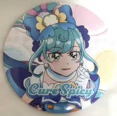 ☆デリシャスパーティプリキュア 缶バッジ スパイシー/パムパム