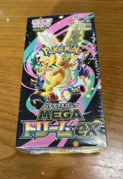 ポケモンカードゲーム MEGA ドリームEX1BOXシュリンク付き
