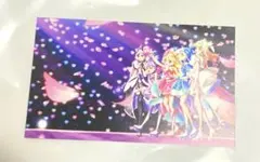 キミとアイドルプリキュア♪感謝祭 告知カード ズキューン キッス アイドル