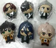 WIND BREAKERナムコ限定品　ラバーマスコットキーホルダー全6種類セット