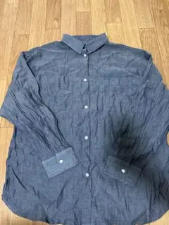 AZULby moussyアズールバイマウジー シャンブレーシャツ