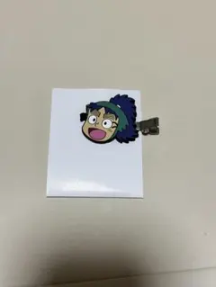 新品未使用 忍たま乱太郎 前髪クリップ ヘアクリップ 七松小平太