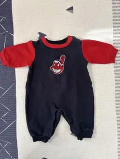 インディアンス　ロンパース 3-6ヶ月