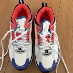 FILA スポーツスニーカー ホワイト/ブルー/ピンクのサムネイル