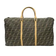 美品　FENDI フェンディ　超大容量ボストンバッグ　旅行かばん　ズッカ柄 2025年最新】Fendi レディース ボストンバッグ・旅行用バッグの人気