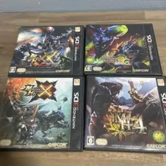 モンスターハンター3DSソフト4本セット