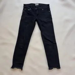 Ungrid ブラック スキニーデニム 23 アングリッド　パンツ　デニム