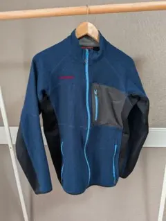 MAMMUT フリースジャケット M ネイビー