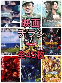 映画　チラシ　邦画　洋画　アニメ ヒーロー フライヤー　まとめ売り