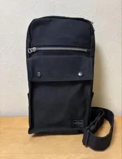 美品 ポーター PORTER スモーキー ボディバッグ スリング ショルダー
