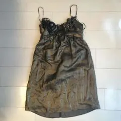 【新品】レベッカテイラーのパーティードレス(ゴールド)