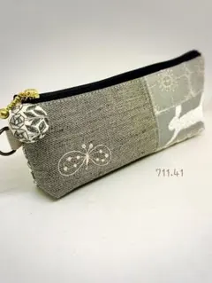 ✩専用✩ ミナペルホネン☆コンパクトウォレット☆ハンドメイド お札が折れない 小銭出しやすい カードたくさん ミナペルホネン ミニ