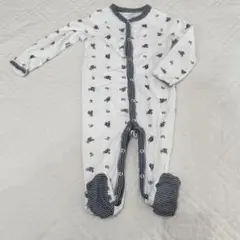 美品　ラルフローレン　ベビー　クマ　ロンパース　長袖　足つき　75