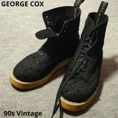 極珍貴 樣品 90年代 George Cox 倫敦正規店購入 UK8 英國製