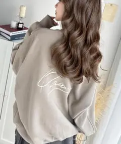 classicalelf 刺繍 BIG刺繍 裏起毛 オーバーサイズ スウェット