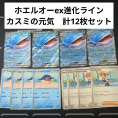 ポケモンカード ホエルオーex カスミの元気 他 計12枚セットのサムネイル