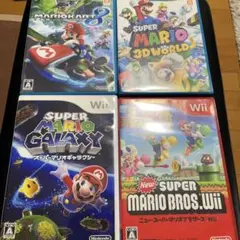 Wii WiiU マリオソフト　まとめ売り　4本