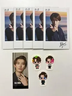 向井康二 RAYSチェキ風フォトカード ステッカー