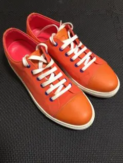 【ほぼ新品】Marc Jacobs オレンジスニーカー サイズ41