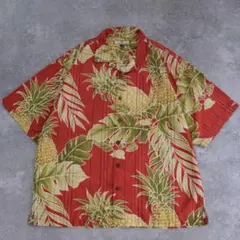 Tommy Bahama オープンカラーシャツ 開襟 シルク XL 半袖のサムネイル