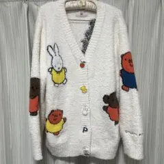 ジェラートピケ ミッフィー カーディガン