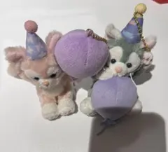 新品タグ付き】クッキーアン ＆ステラルー ぬいぐるみバッジ 2個セット