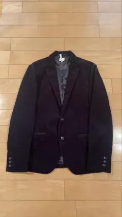 COMME CA ISM コーデュロイ ジャケット ブラック