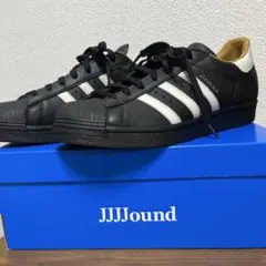 JJJound スーパースター ブラック/ホワイト