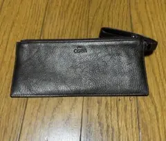 こげちゃ　レザー フラグメントケース　osam