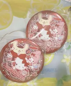 サンリオキャラクターズ バッジ 2個セット