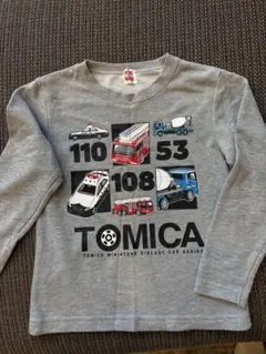 TOMICA プリント 長袖トレーナー