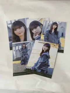 坂道シリーズ ポートレート写真 5枚セット