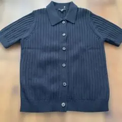 リブポロカーディガン カーディガン