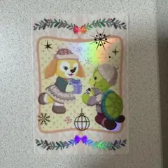 香港ディズニーランド　コレクタブルカード　クリスマス　クッキーアン　オルメル