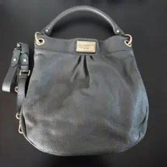 MARC BY MARC JACOBS ショルダーバッグ　レザー　ダークグレー