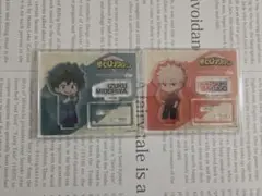 僕のヒーローアカデミア ヒロアカ 緑谷出久 爆豪勝己 アクスタ ドーナツ コラボ