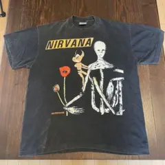 90s NIRVANA インユーテロ ジャイアントタグ L USA製 - メルカリ