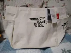 スヌーピー キャンバスバッグ☆ROOTOTE
