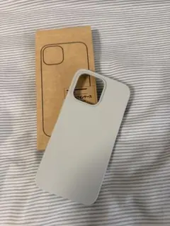 iPhone 14 Pro Max TPUケース ホワイトグレー