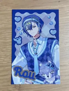 ⑥ぎゃうるふ ランダムチェキ風カード ぎゃうver. 小柳ロウ