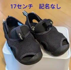 ホーキンズ　17センチ ブラックメッシュサンダルのサムネイル