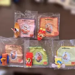 【レア】ディズニー マクドナルド おもちゃセット 5点セット　訳あり