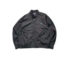 7LA1 ハリトンジャケット　グランパコア　トラッド　黒　S 古着