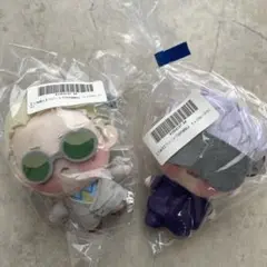 新品　呪術廻戦 ちょぴぬいぷち ぬいぐるみマスコット 五条悟　七海建人　タグ付き