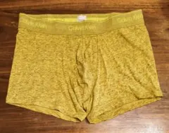 カルバンクライン　新品　メンズ　ボクサーパンツ(グレー/イエローL)