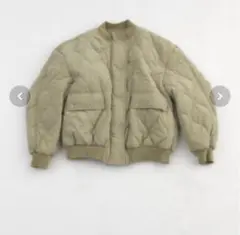 [まる様専用] MERLOTドライタッチ中綿キルティングバルーンブルゾン