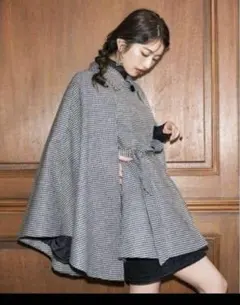 リリーブラウン　LILY BROWN ケープコート　ポンチョ LILY BROWN Lily Brown / リリーブラウン ケープコート 23秋冬