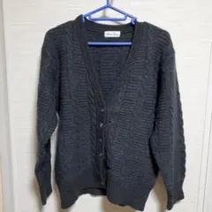 厚手ニット カーディガン