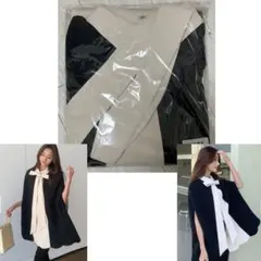 【新品未使用】バースデーバッシュ　ケープリボンブラウス