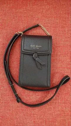kate spade NEW YORK スマホショルダーバッグ 黒のサムネイル